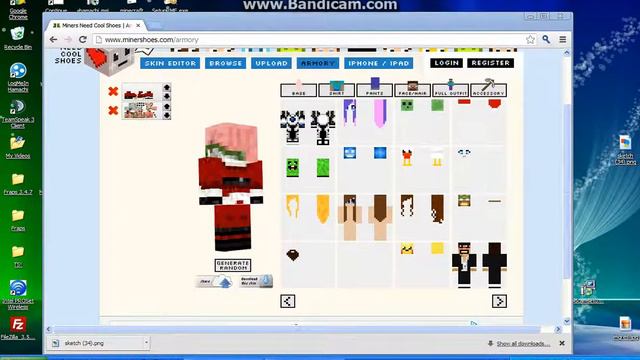 Minecraft Tutorial: how to create a minecraft skins and upload it to planetminecraft! смотреть онлайн