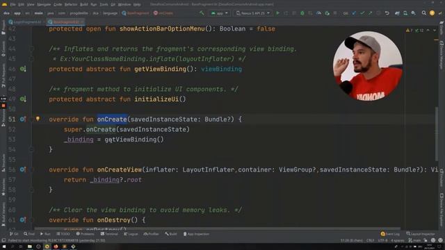 ✔️[BASE CLASS] COMO IMPLEMENTAR UMA CLASSE ABSTRATA PARA FRAGMENTS EM KOTLIN NO ANDROID смотреть онлайн