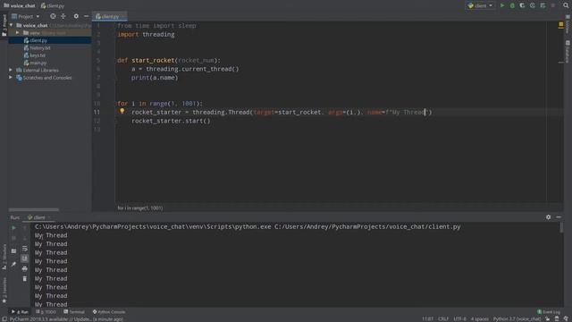 Threading basics | Python смотреть онлайн