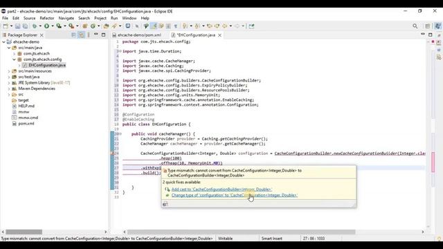 Caching Using EHCache3 - Spring Boot 3 Integration | Improve Performance | Avoid XML Configuration смотреть онлайн