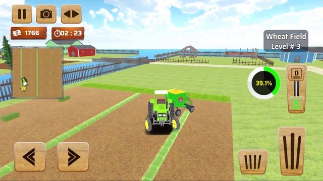 Tractor Driving Simulator 3D - Real Offroad Grand Farming Transport - Android GamePlay Part-1 смотреть онлайн
