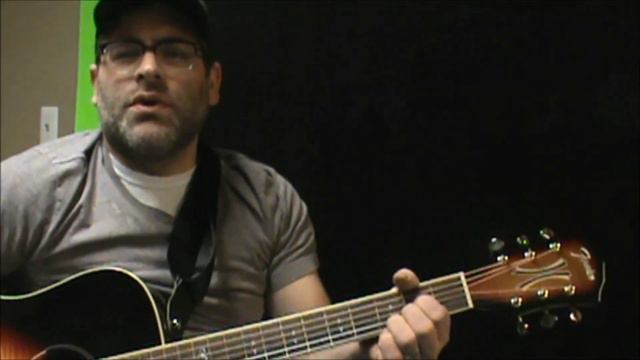How to play "Lucky Man" by The Verve on acoustic guitar смотреть онлайн