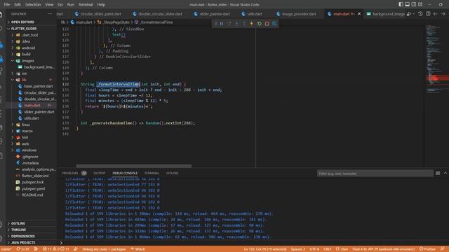 Flutter circular slider смотреть онлайн