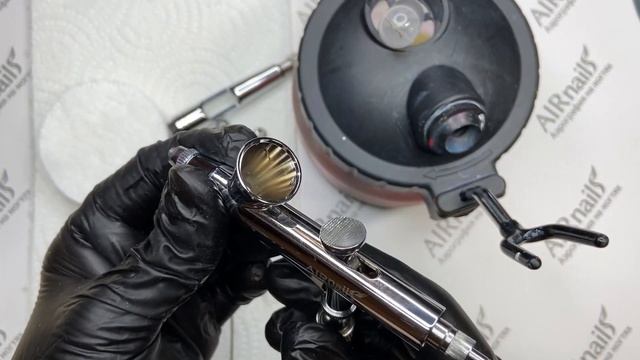 Как правильно промывать аэрограф? Очистка аэрографа | Airbrush cleaning смотреть онлайн