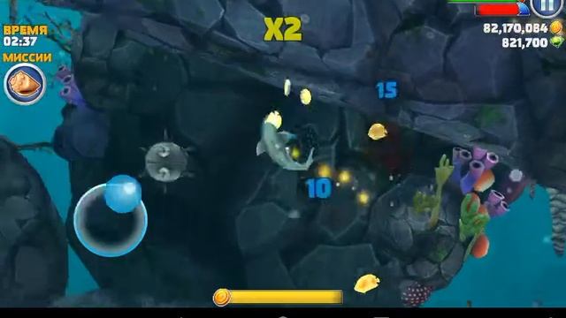 Обзор игры Hungry Shark смотреть онлайн