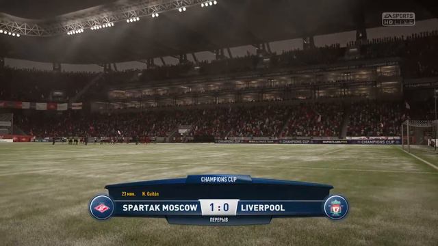 Spartak Moscow vs. Liverpool FC FIFA 18 смотреть онлайн