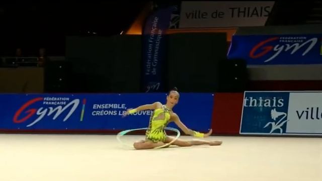 Ева Мелещук Обруч АА - Гран-При Тье 2018 смотреть онлайн