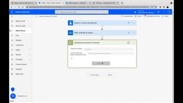 [ POWER AUTOMATE ] Convertendo Arquivos .CSV para .JSON ? (Método: Conector Premium) смотреть онлайн