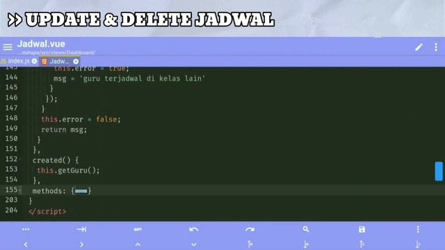 Coding Di Android Dengan Vuejs - CARA EDIT DAN DELETE DATA DI CLOUD FIRESTORE DENGAN VUE JS