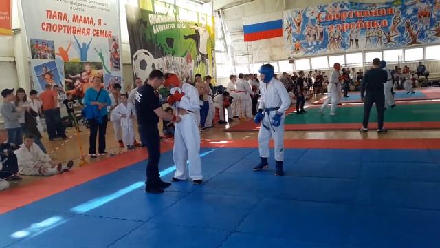 Первенство Солнечногорского района Панин Данил-Силенко Кирилл 60 кг. 14-15 лет смотреть онлайн