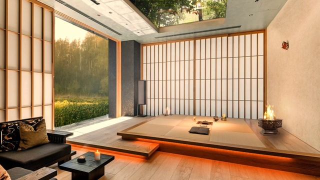 Дождливый день в японском убежище смотреть онлайн