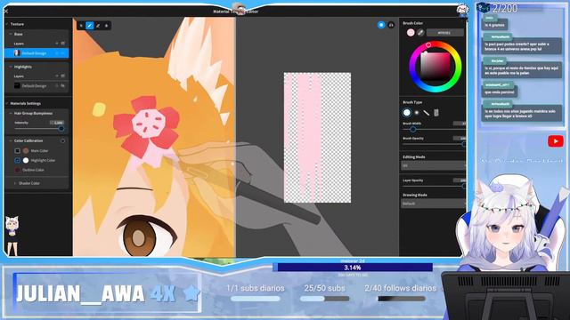 Senko San 3d! Vroid Studio #vtuber #vroidstudio