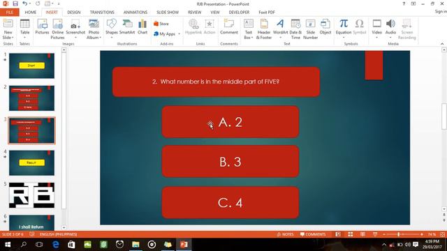 Making a test in PowerPoint Presentation (Virtual Basic) смотреть онлайн