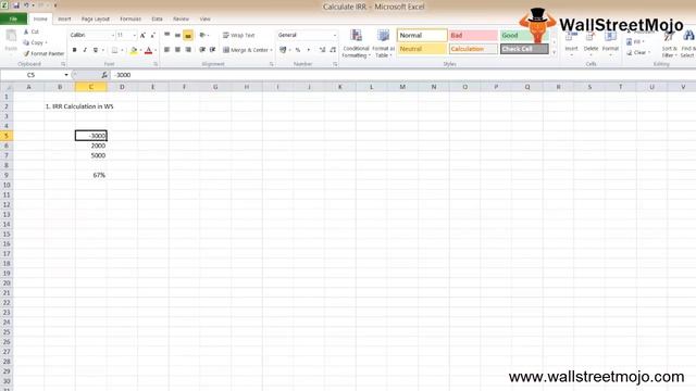 Calculate IRR in Excel (Formula, Examples) | IRR Calculation in Excel смотреть онлайн