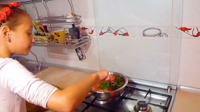 Запеченное куриное филе с помидорами и сыром "Кармашек"/Baked breast "Pocket" смотреть онлайн