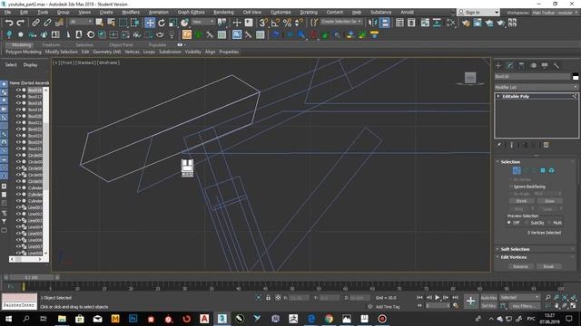 Моделирование и текстурирование Lowpoly домика в 3dsMax часть 2.