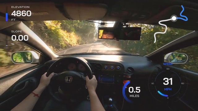 Acura RSX Canyon Cruising, Mountain Run смотреть онлайн
