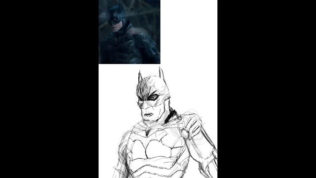 Digital Batman Sketch! смотреть онлайн