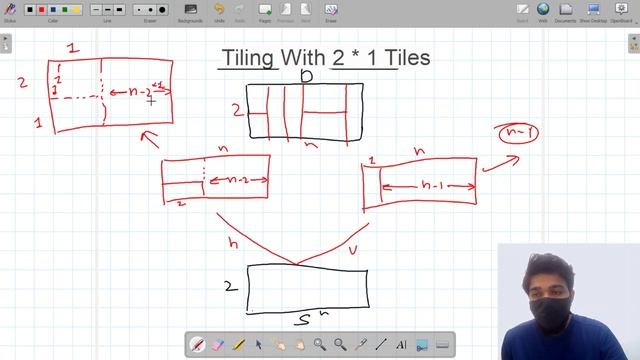 Tilling with 2*1 Tiles | Module : Dynamic Programming and Greedy | In Hindi | C++ | Video_21 смотреть онлайн