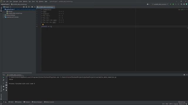 VARIABILE in Python si DATE NUMERICE (int si float) - tutorial pentru incepatori #2 смотреть онлайн