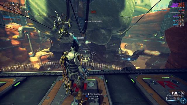 Warframe Sortie 2 Infested Pistol only interception - equinox + laggy host смотреть онлайн