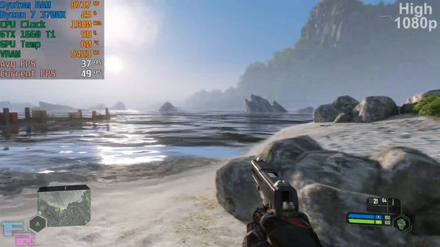 Crysis Remastered - GTX 1660 TI FPS Test - ALL Settings [Benchmark] смотреть онлайн