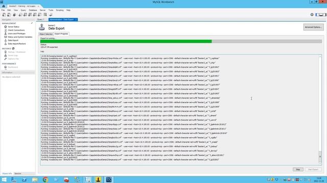 How To Backup Database From MySQL Workbench | Workbench Data Backup