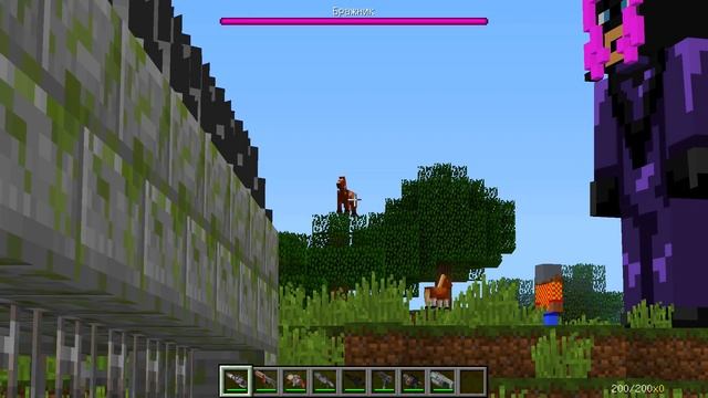 БРАЖНИК НАПАЛ НА ХРАНИТЕЛЯ ТАЛИСМАНОВ В МАЙНКРАФТ ЛЕДИ БАГ НОВАЯ СЕРИЯ MINECRAFT смотреть онлайн