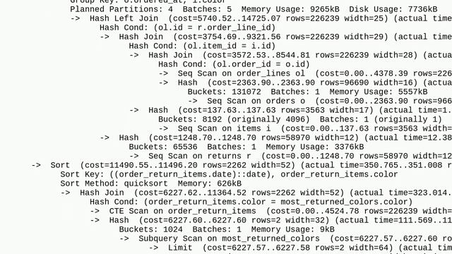 Dba: Limit results of complex query to most frequent values in given attribute смотреть онлайн