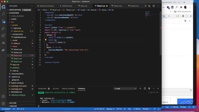 Vue 3 global state смотреть онлайн