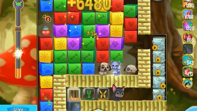 Pet Rescue Saga Level 4203 No Boosters смотреть онлайн