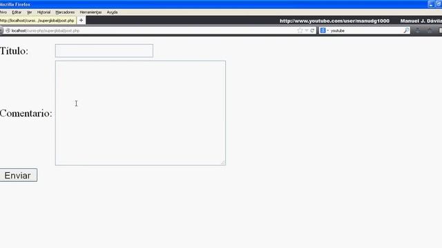 Curso de PHP 17 - Variables $_POST смотреть онлайн