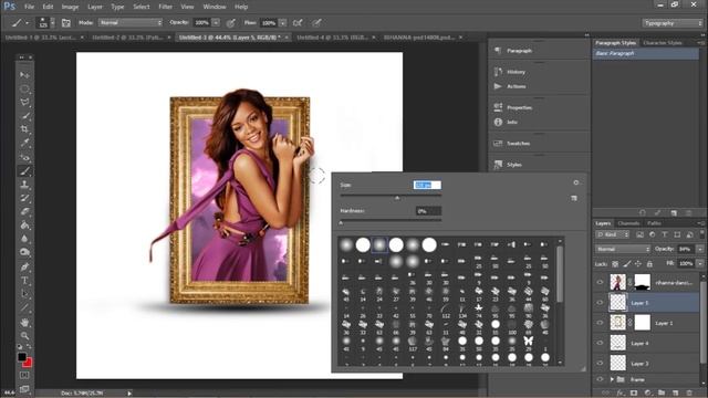 How to make a Single cover in Photoshop #4 смотреть онлайн