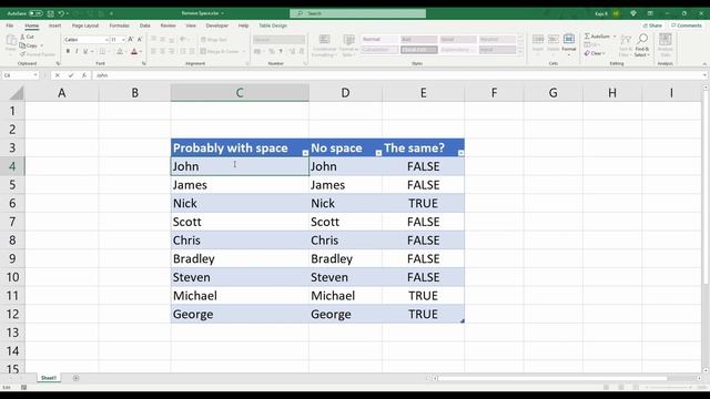 How to remove space in Excel | Remove spaces from Excel cells | Tech Thursday #4 смотреть онлайн