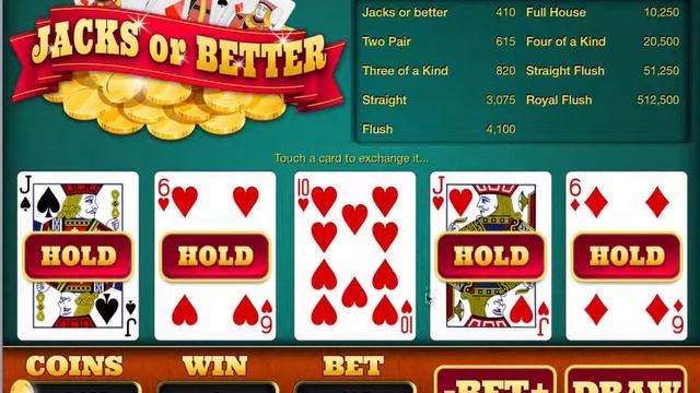 VideoPoker Ver 1.2-iOS8-iPad Retina Simulator смотреть онлайн