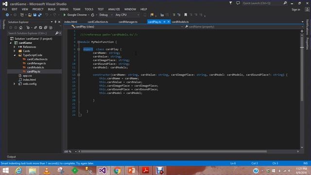 learning TypeScript in visual studio 2013__Develop small game смотреть онлайн