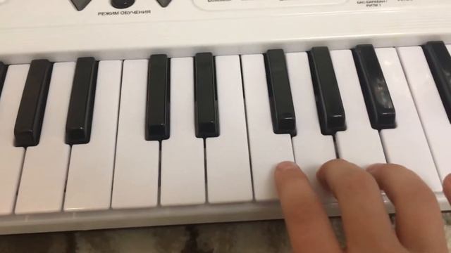 Яромир играет на пианино «Жили у бабуси два весёлых гуся» смотреть онлайн