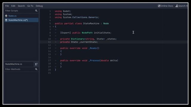 Making a basic finite state machine [Godot 4/C# ?? Tutorial] смотреть онлайн