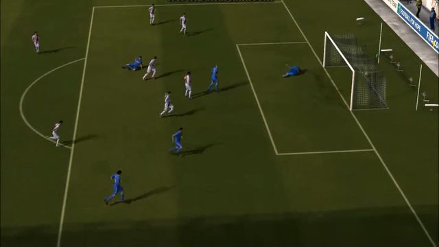 FIFA 14 Блестящий удар между ног защитника смотреть онлайн