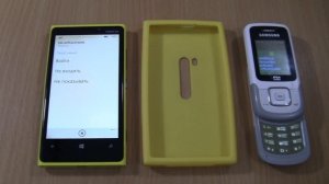 Incoming call & Outgoing call at the Same time Nokia Lumia 920+Samsung E1360M