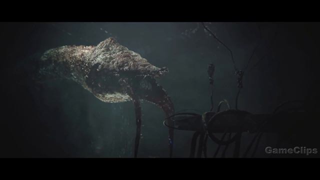 Gravemind Creature Meets Master Chief Scene 4K ULTRA HD - Halo Cinematic смотреть онлайн