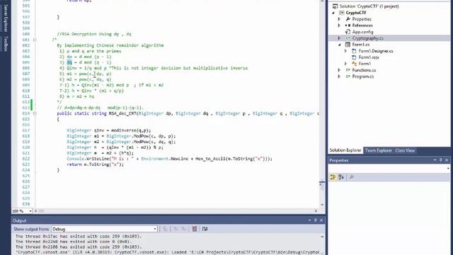 RSA Attacks Series -3 ( RSA CRT Decryption ) смотреть онлайн