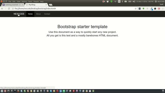 Bootstrap introduction смотреть онлайн
