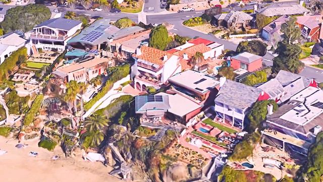 Laguna Beach Orange County California Google Earth Studio смотреть онлайн