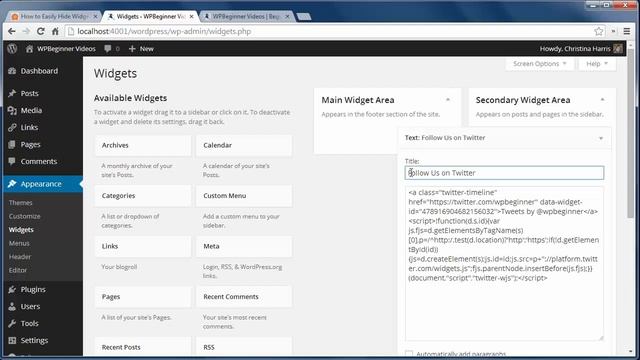 How to Easily Hide Widget Title in WordPress смотреть онлайн