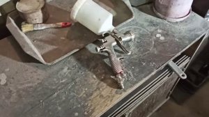 Краскопульт Huberth r500. Китайская копия iwata. Краскопульт для новичка.