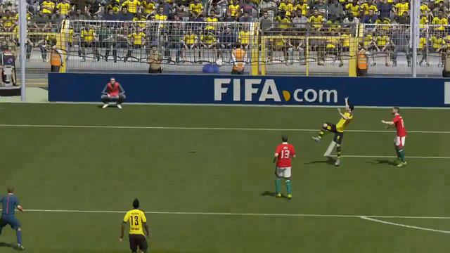 Gol de chilena de Mkhitaryan (FIFA 16) смотреть онлайн