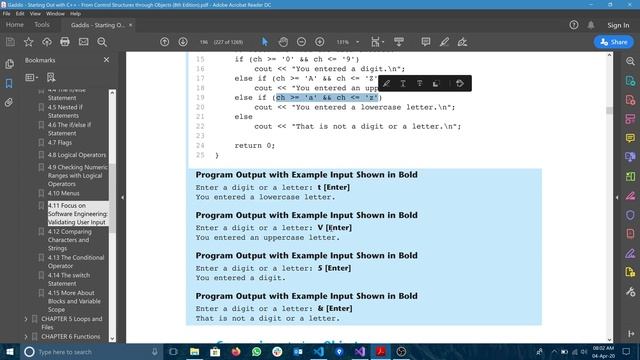 Tony Gaddis Chapter-4 Topic 4.11 & 4.12 смотреть онлайн