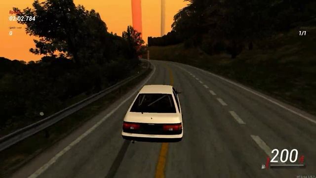 [DriftParadise][Touge]Mt.Akina Downhill AE86 Hachiroku