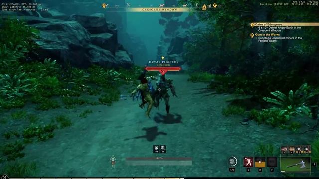 Defeat Angry Earth in the Crescent Window New World смотреть онлайн